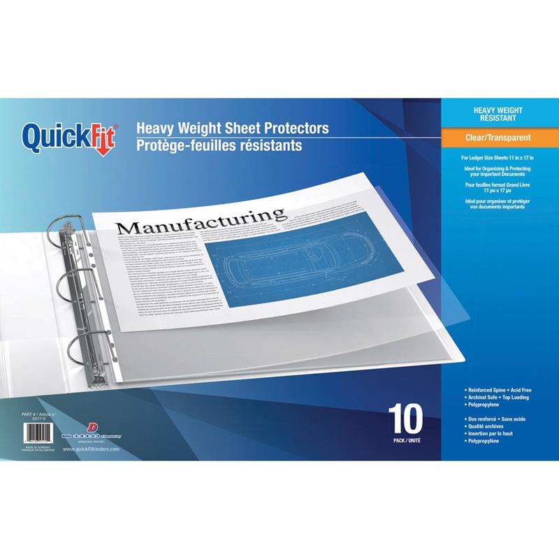 Image Heavyweight Sheet Protectors