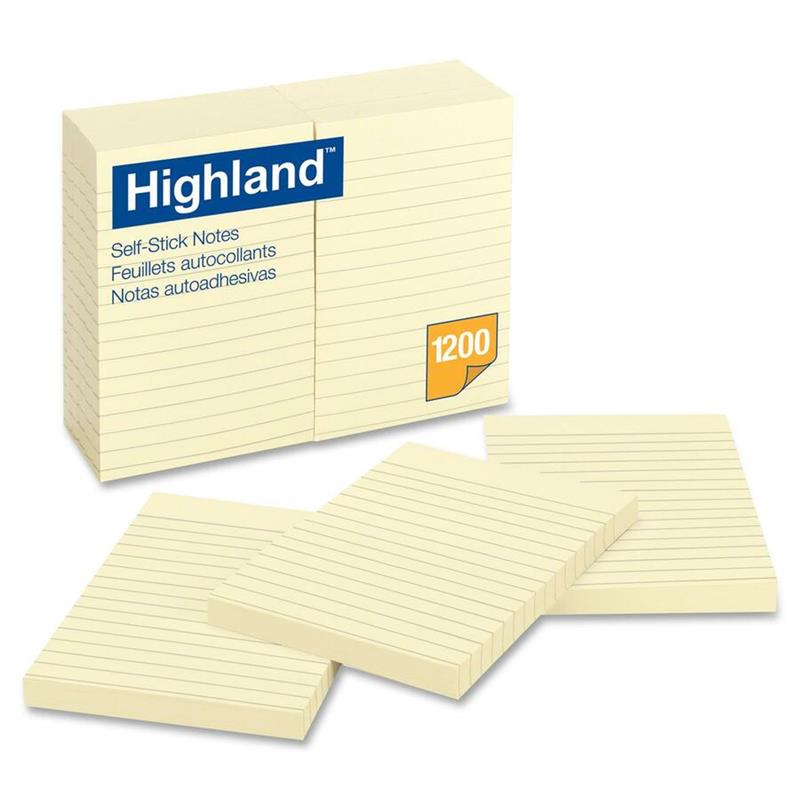 Image Highland™ Self-Adhesive Notes