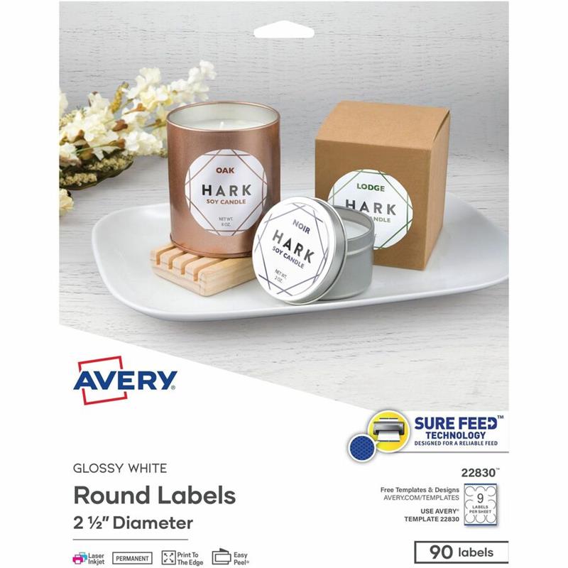 Image Printable Glossy Labels