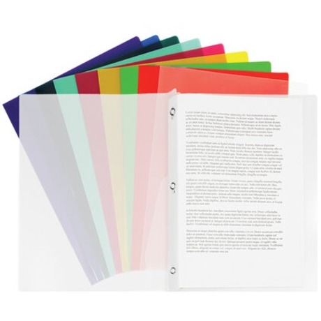 Image Couverture de présentation à trois attaches Poly Tang