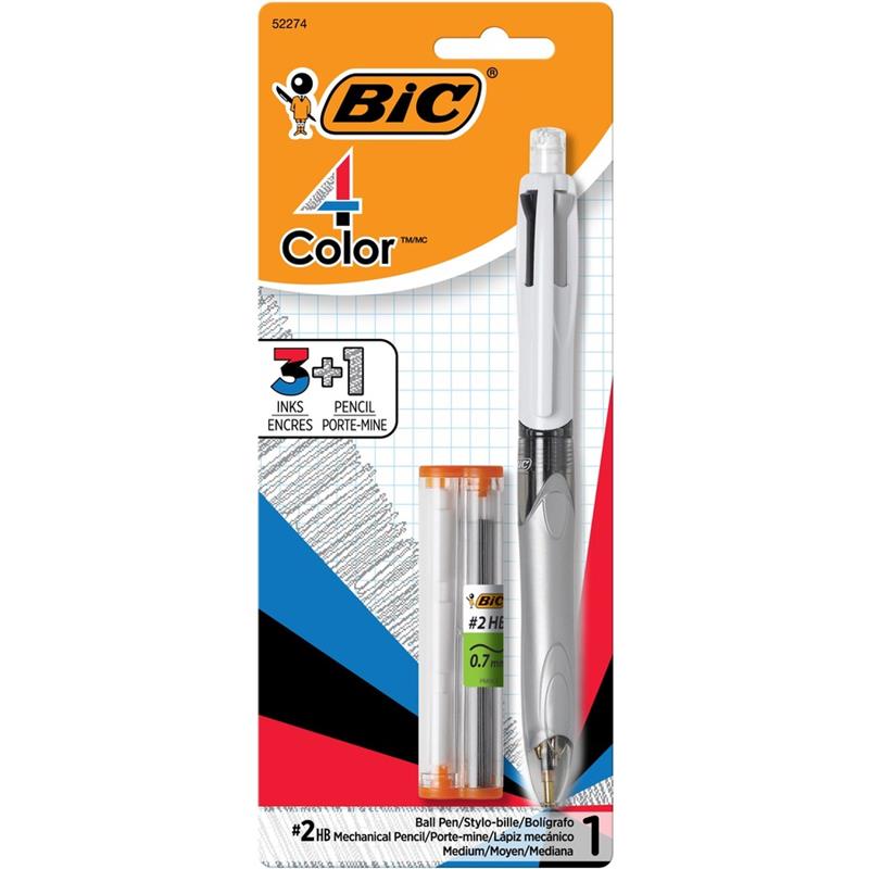Image 4-Color™ 3+1 Retractable Ballpoint Pen + Pencil