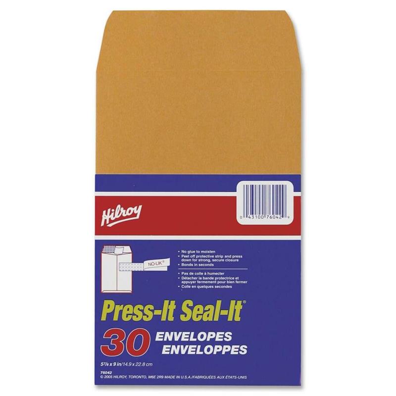 Image Press-it Seal-it® Kraft Envelope
