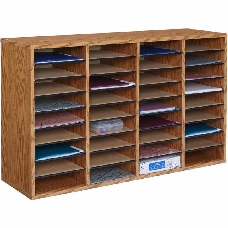 Image Wood Mailroom Organizer
