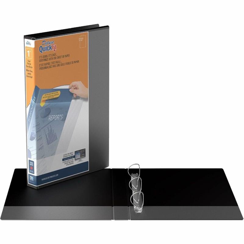 Image Deluxe QuickFit®  Heavy-Duty Spreadsheet &  Legal Presentation Binder