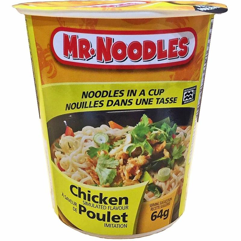 Image Nouilles dans une tasse Mr. Noodles